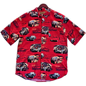 Clearwater Outfitters Vintage 1958 Chevrolet Corvette Car Shirt XL Short Sleeve